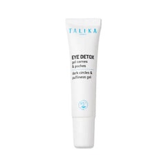 Talika Eye Detox Gel, Dark Circles & Puffiness Gel, Quick-Absorbing Eye Care, New Caffeinated Blend, Depuffing, Brightening, Instantly Awakened Eye Contour, Anti-Dark Circles - 0.33 Oz