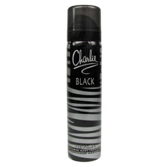 Charlie Charlie Black Perfumed Body Spray, 75ml