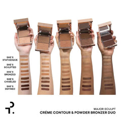 PATRICK TA Major Sculpt Creme Contour & Powder Bronzer Duo - She's Statuesque