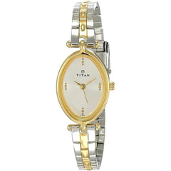 Titan Karishma Analog Silver Dial Women's Watch-NL2418BM01/NP2418BM01