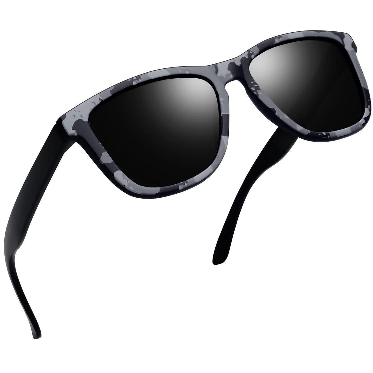 Joopin Sunglasses for Men Women, Fashion Polarized Sun Glasses Retro Square Shades UV Protection Driving