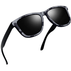 Joopin Sunglasses for Men Women, Fashion Polarized Sun Glasses Retro Square Shades UV Protection Driving