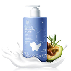 CNMOFAXIN Milk Nourishing Body Lotion, Deep Hydration & Skin Brightening with Vitamin C & Avocado Oil, Moisturising Skin Care for Dry, Dull Skin on Hands, Face, Feet & Body - 480ml