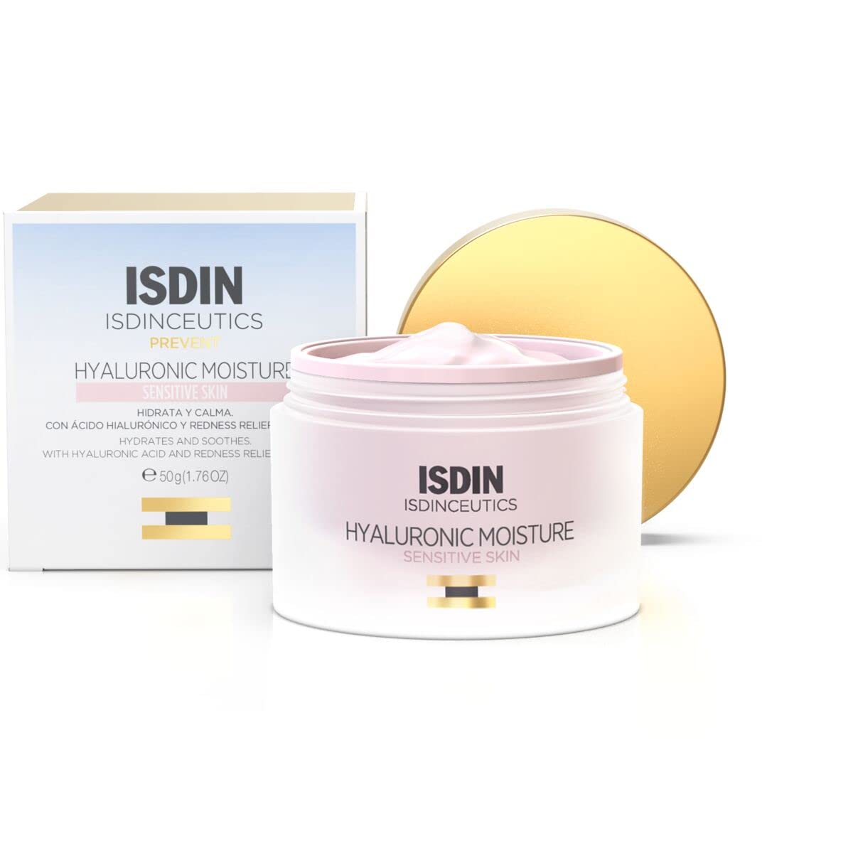 ISDIN Hylauronic Moisture Sensitive Skin- Deeply moisturizes and helps reduce redness