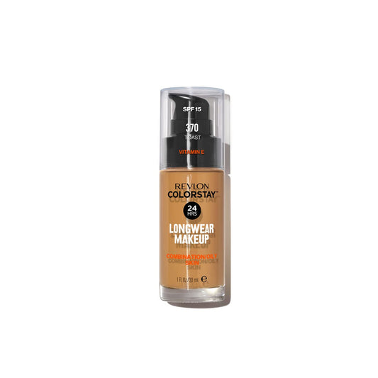 Revlon Colorstay Spf 15 Makeup Foundation For Combination/Oily Skin, Toast, 30Ml