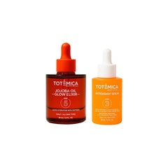 TOTEMICA Glow Duo – Jojoba Oil Elixir & Vitamin C Brightening Serum