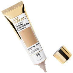 L'Oreal Paris Age Perfect Radiant Serum Foundation with SPF 50, Beige Rose, 1 Ounce