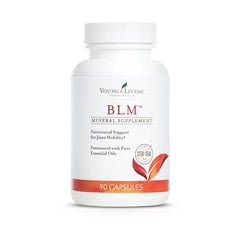 Young Living BLM Capsules 90 Capsules Essential Oils Mineral Supplement Nutritional Support Glucosamine Sulfate Collagen Manganese Citrate