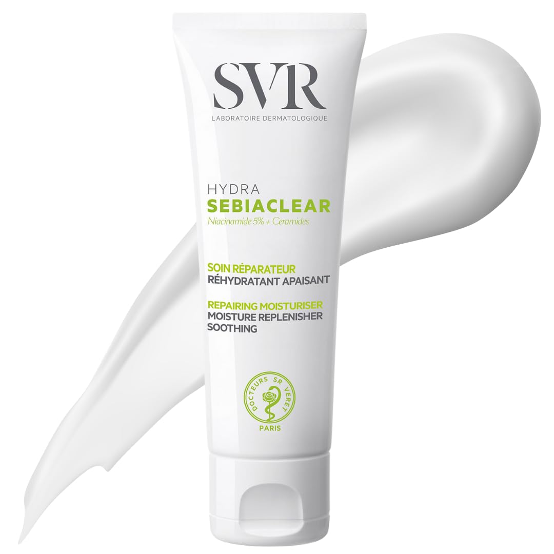 SVR Sebiaclear Hydra Anti-Mark Moisturizer Cream - Antibacterial, Water Resistant