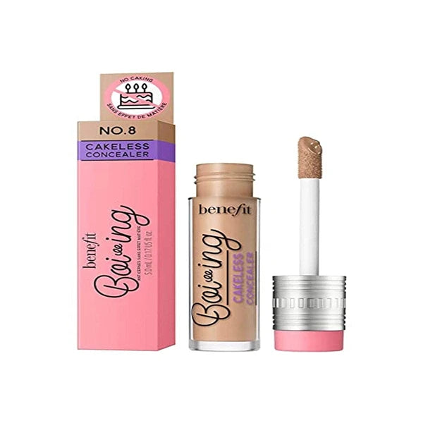 Benefit Boi-Ing Cakeless Concealer #8 Keep On (Medium-Tan Cool), 0.17 Ounce