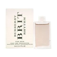 Burberry Brit Rhythm For Men, 0.17 Oz Edt Spray (Mini)