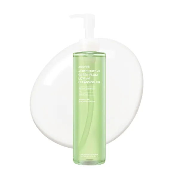 OOTD Hydrating Makeup Remover Korean Cleanser for Face, LHA Natural Oil Complex Refreshing Gentle Cleanser for Sensitive Skin. Green Plum Low PH Cleansing Oil 200ml 6.76 Fl. Oz