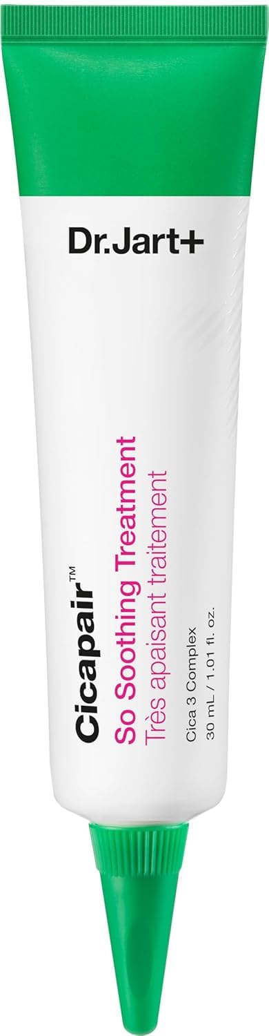 Dr.Jart+ Cicapair™ So Soothing Face Treatment for Visibly Irritated Skin with Centella Asiatica | Skin Barrier Repair | Korean Skin Care, 1.01 Fl Oz