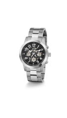 GUESS Men's 44mm Watch - Black Bracelet Black Dial Black Case