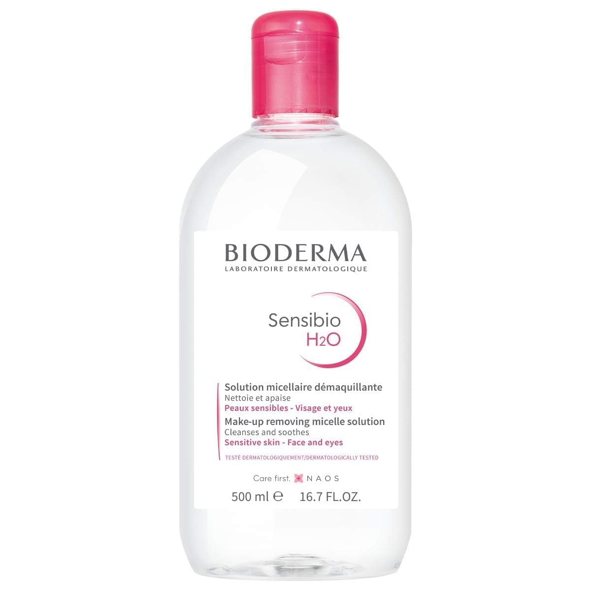 Bioderma Sensibio H2O Make-Up Removing Micellar Water - Sensitive Skin, 500ml