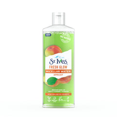 ST. Ives Fresh Glow 3-in-1 Micellar Water with 100% Natural Rose Extracts| Gentle Cleanser| Toner & Makeup Remover|400 ml