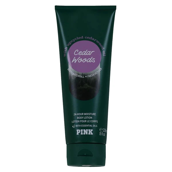 Victoria's Secret Pink Body Lotion 8 Fl Oz (Cedar Woods)