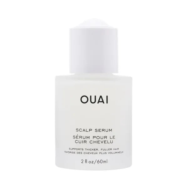 OUAI Scalp Serum - Balancing Hair Serum with Red Clover Extract, Siberian Ginseng and Peptides for Thicker and Fuller-Looking Hair - Paraben, Phthalate and Sulfate Free Scalp Care (2 Fl Oz)