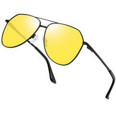 Joopin Sunglasses for Men Women, Polarized Classic Sunglasses Lightweight Metal Frame UV400 Protection