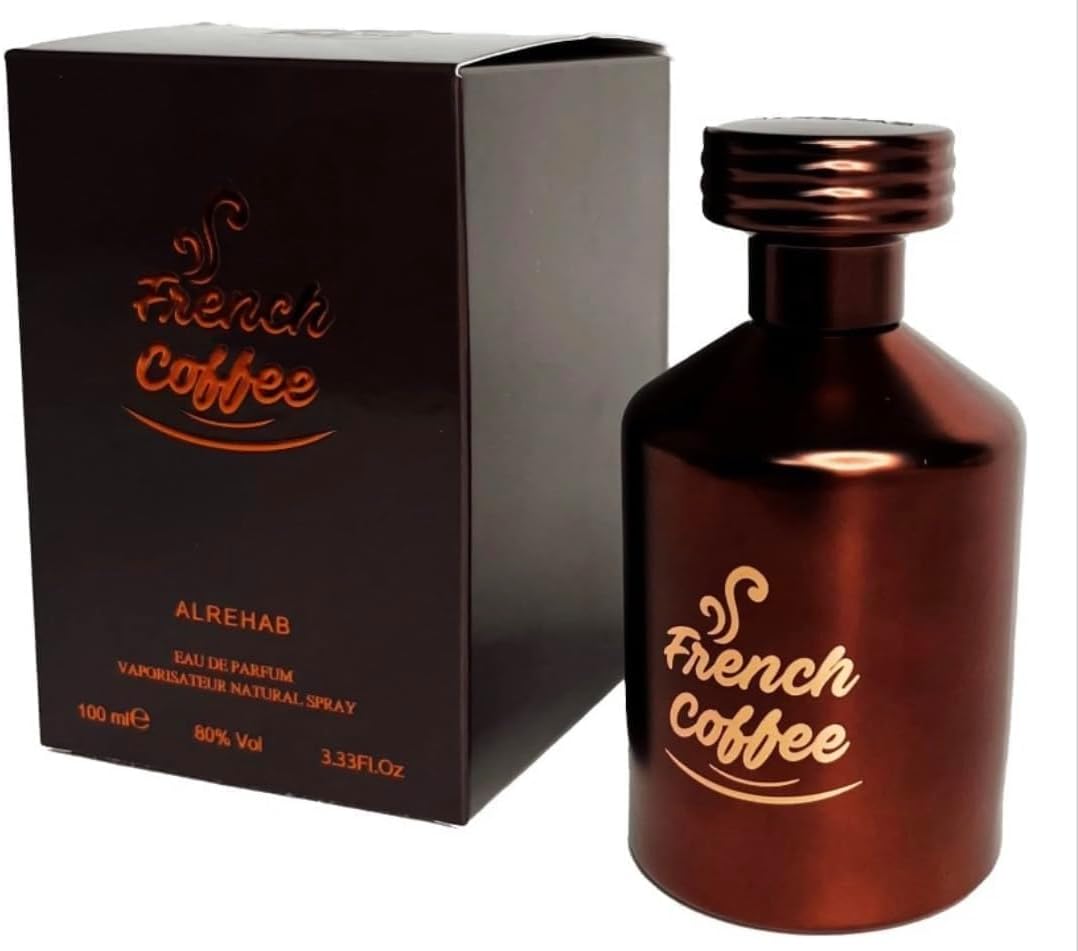 Al Rehab French Coffee Eau de Parfum Spray for Unisex 100 ml