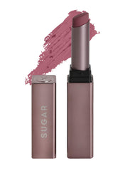 Sgar Cosmetics Metal Satin Lipstick - 02 Elizabeth (Pink Chicks), Pink, Ultra Hydrating, 2.2 g, Smooths Fine Lines