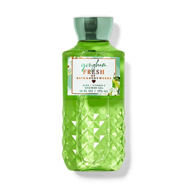 Bath & Body Works Gingham Fresh Signature Collection Shower Gel For Women 10 Fl Oz (Gingham Fresh)