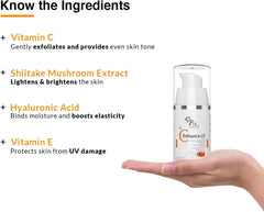 Fixderma 25% Vitamin C Serum, "C" Enhance Face Serum for Glowing Skin | Anti Aging Face Serum for Unisex | Skin Brightening Serum | Reduces Fine Lines, Wrinkles & Age Spots - 0.5 Fl Oz