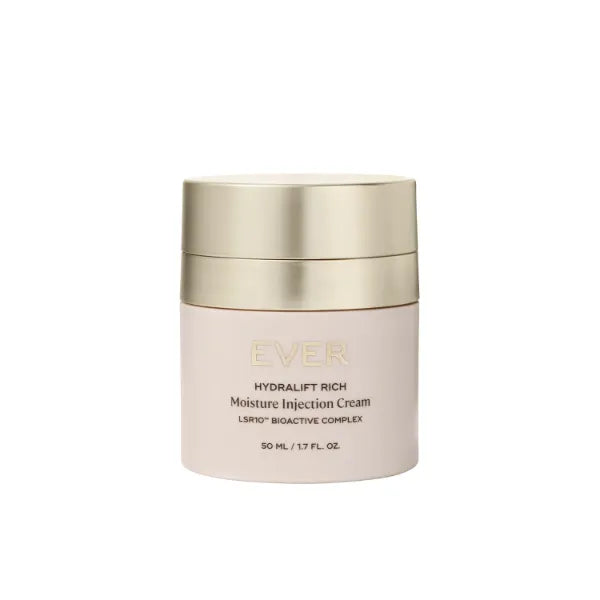 EVER Rich Face Moisturizer (Dry Skin)- Overnight Renewal Facial Lotion, Instant Face Lift Cream, Smooths Lines and Wrinkles, Restores Skin Elasticity, Packed with Urea, Squalane, and Vitamins