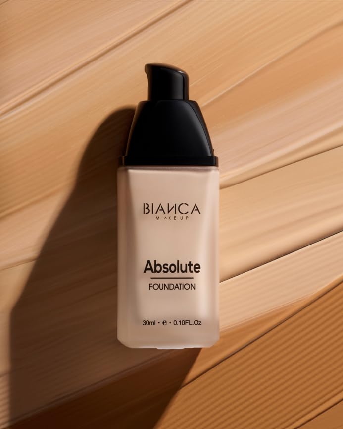 Absolute Foundation by Bianca Makeup - Full Coverage (Bronze, 0.10 Fl Oz)
