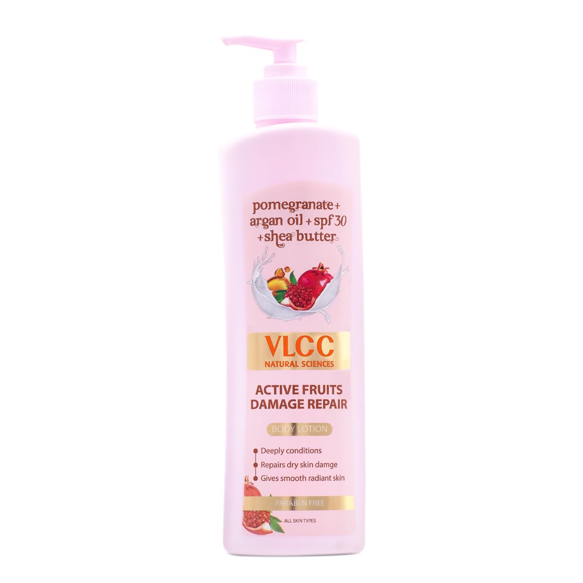 VLCC Active Fruits Damage Repair Body Lotion SPF 30, PA+++, 400ml