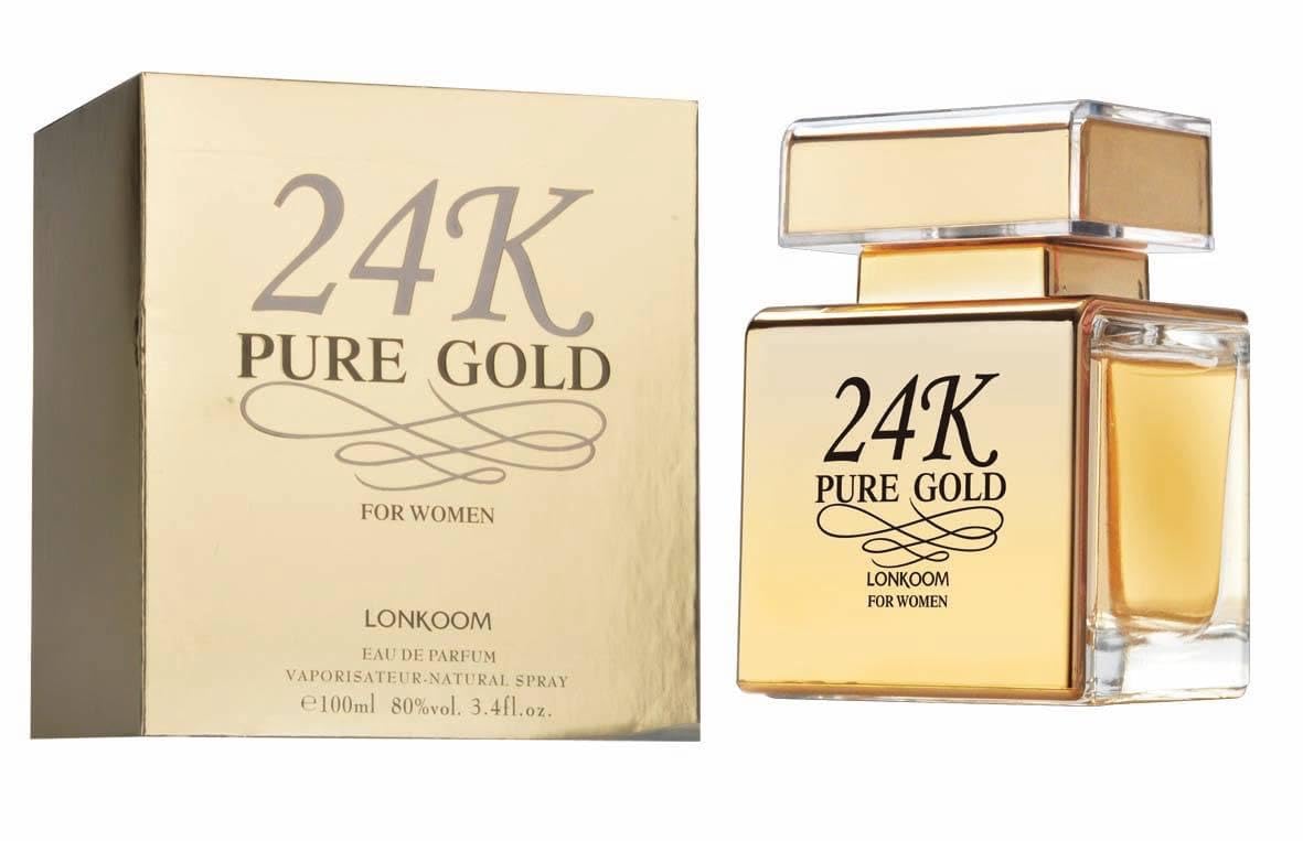 24K Pure Gold Eau de Perfume 80 ml by Usama Perfumes I Al Hafiz Oud