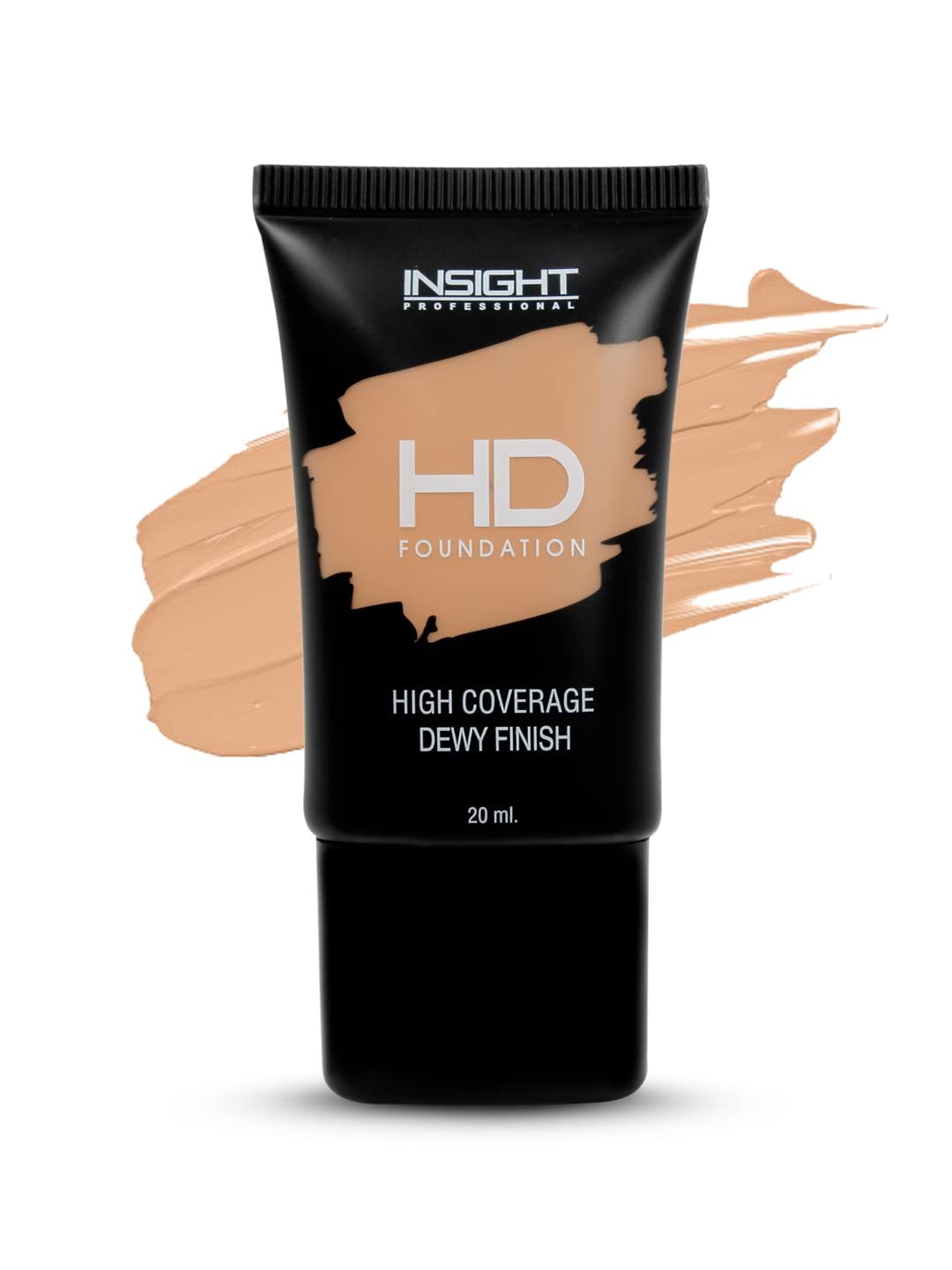 Insight HD Full Coverage Foundation for All Skin Types | Dewy Finish | High Coverage | Paraben-Free | Lightweight | 20ml (FD30-LN10), Pack of 1