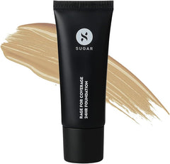 SUGAR Cosmetics Rage Matte Finish Full Coverage, Ultra Creamy 24Hr Long lasting Foundation Cream (35 Frappe | Medium, Neutral Undertone - 25 ml)