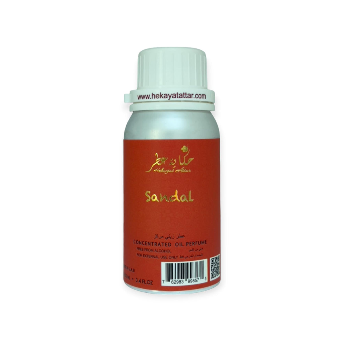 HEKAYAT ATTAR SANDAL 100 ML CONCENTRATED PERFUME OIL | Heritage Collection