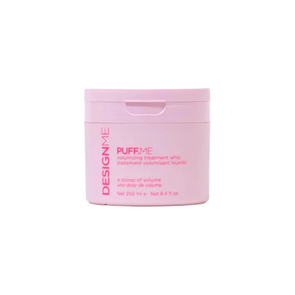 DESIGNME PUFF.ME Volumizing Treatment Whip | Lightweight Hair Volumizer Mask with Hyaluronic Acid for Fine & Medium Hair | Adds Volume & Thickness | Strengthens, Detangles & Lifts Roots