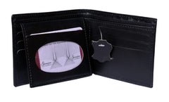 Wallet for Men Genuine Leather (Black)