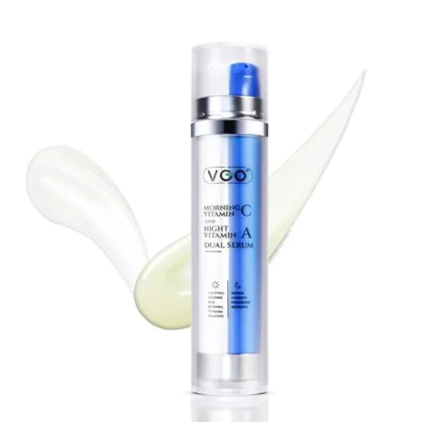 VGO Anti Aging Skin Care Set Vitamin C & Retinol Serum for Face with Hyaluronic Acid, Niacinamide, and Retinol Anti Wrinkle and Firming 1.56oz