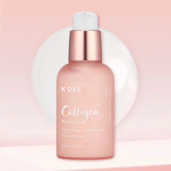 KOEC Triple Collagen Facial Serum – Advanced Anti-Aging & Hydration Complex