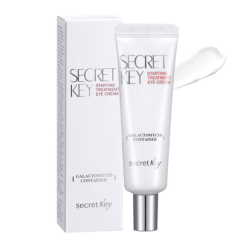 Secret Key Starting Treatment Eye Cream 1.01 fl.oz. (30g) - Contained Galactomyces and Ceramide, Concentrated Care for Sensitive & Weak Eye Skin, Brightening & Anti-Wrinkle, No Paraben