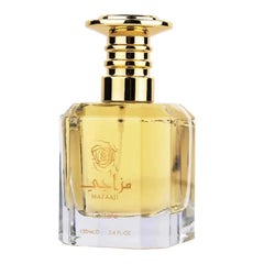 Lattafa Perfumes Mazaaji for Women EDP - 100ML (3.4 oz) I Soft, feminine fragrance with white musk and floral notes I Suitable for Everyday Wear I