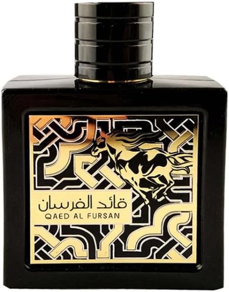 Lattafa Qaaed Al Fursan Perfume Long Lasting Imported Eau De Parfum for Men and Women 100 ml (Pack of 1)