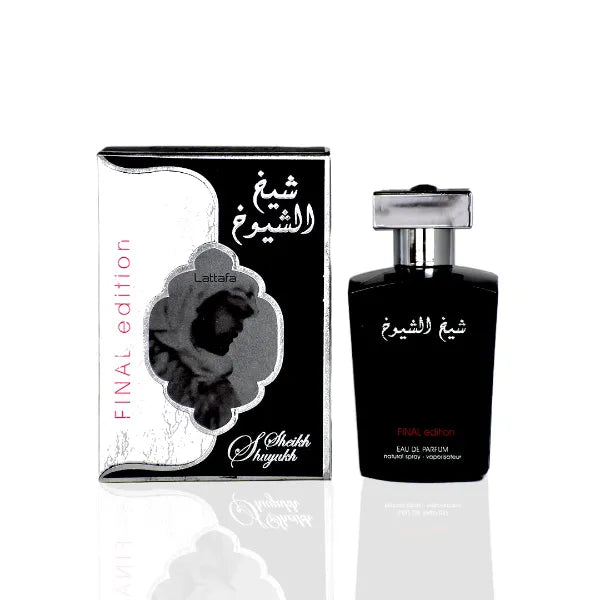 Lattafa Sheikh Al Shuyukh Final Edition Eau de Parfum Spray for Men - 3.4 Ounce