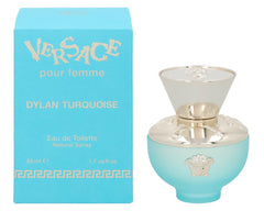 Versace Dylan Turquoise Eau De Toilette Natural Spray, 50 ML