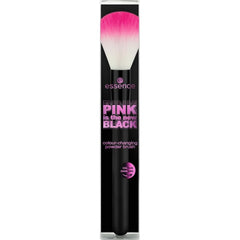 essence PINK is the new BLACK colour-changing powder brush 01