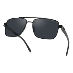 PUKCLAR Pilot Men Polarized Sunglasses Lightweight Rectangular Sunglasses for Man Women with UV400 Protection for Driving Golf