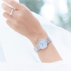 Citizen L Series Eco-Drive Mother of Pearl Dial Ladies Watch EM1070-83D