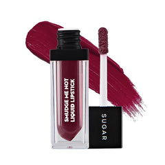 Sugar Cosmetics Smudge Me Not Liquid Lipstick 25 Very Mulberry (Deep Berry) Intensely pigmented, matte finish, long-wearing formula, smudge-proof