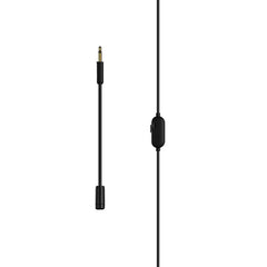 SteelSeries Tusq in-Ear Mobile Gaming Headset – Dual Microphone with Detachable Boom Mic – Ergonomic Suspension Design Earphones – for Mobile,Black