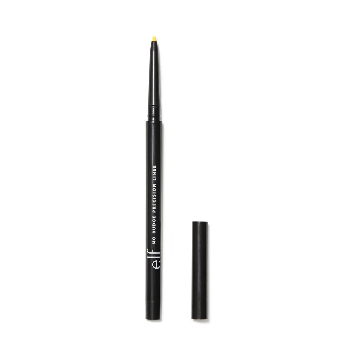 e.l.f. No Budge Precision Eyeliner, Long-Lasting, Creamy Eyeliner with Ultra Fine Tip for Precise Application, Vegan & Cruelty Free, Canary, 0.05 g