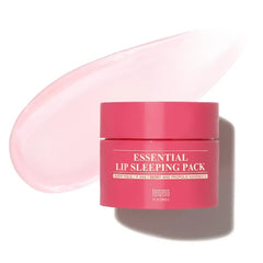Tenzero Essential Lip Sleeping Pack Berry Polis 15g, Pink Lip Sleeping Mask, Improve Lip Texture, Highly Hydrating, Nourishing, Overnight Treatment Lip Balm, Suitable For All Skin Typ